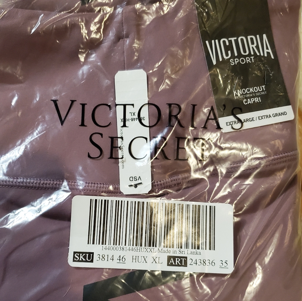 Victoria sport knockout capri xl leggings